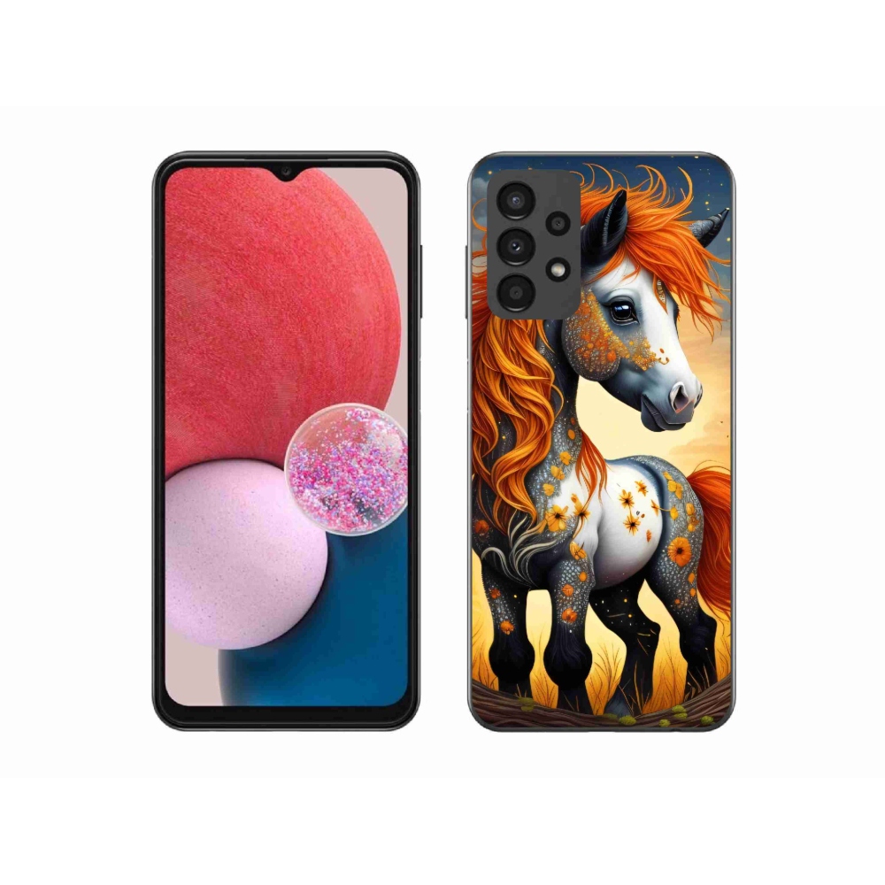 Zselés borítás mmCase Samsung Galaxy A13 4G - színes póni