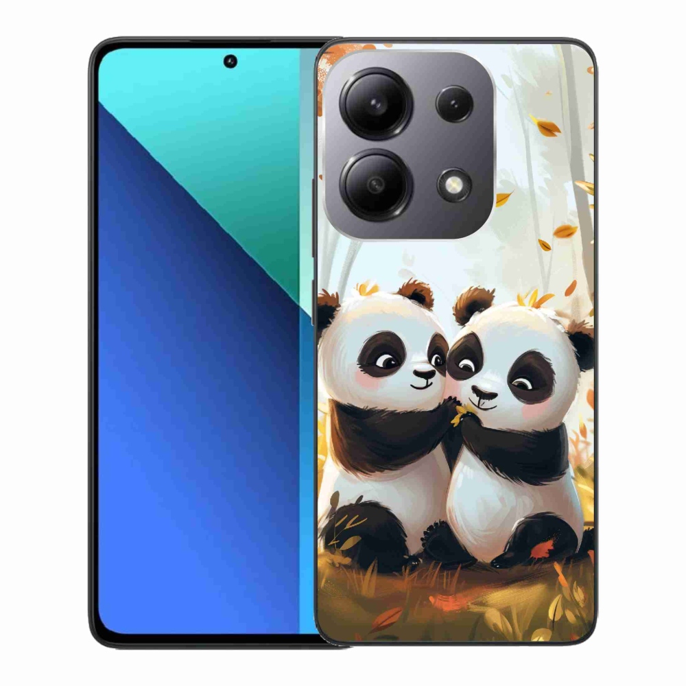 Gél borítás mmCase a Xiaomi Redmi Note 13-hoz - pandák