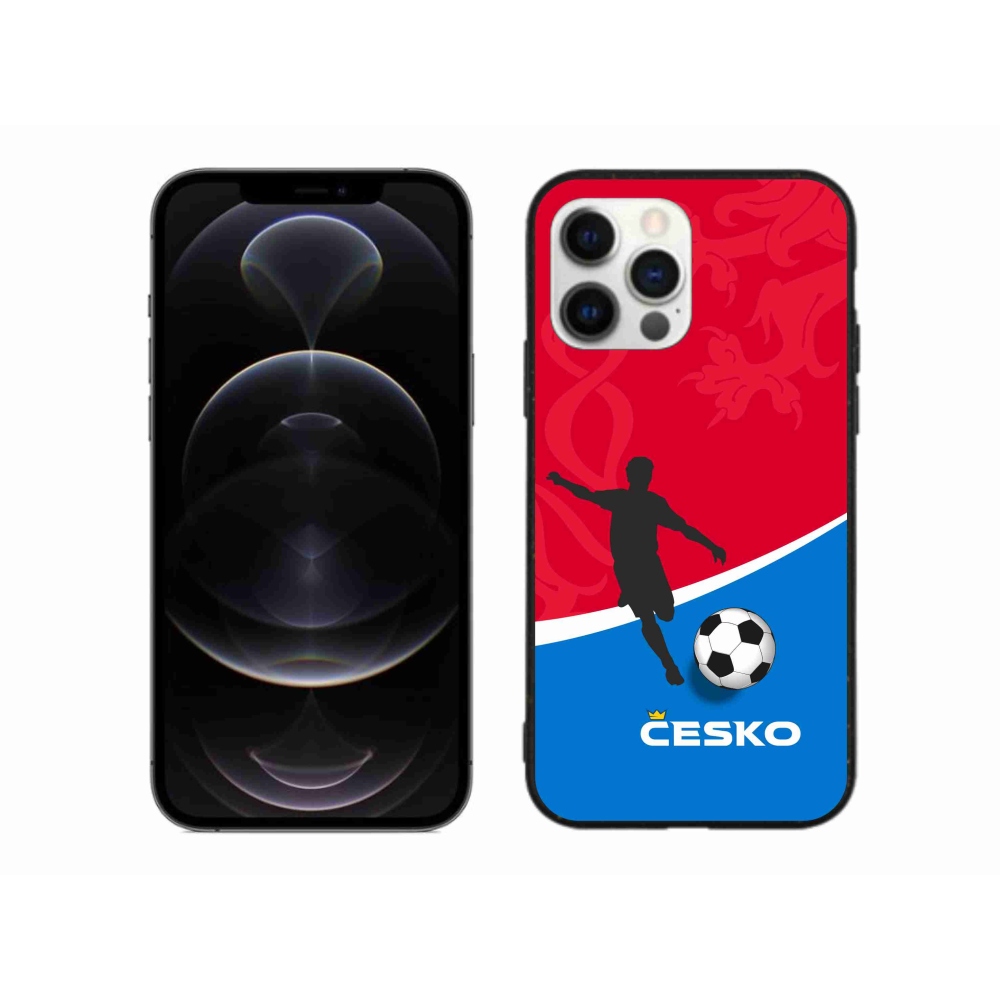 Gél borítás mmCase iPhone 12 Pro Max készülékhez - Labdarúgás Csehország