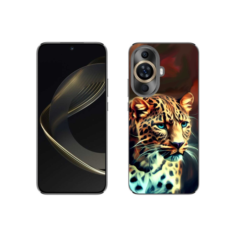 Gél borítás mmCase a Huawei Nova 11 készülékhez - leopárd