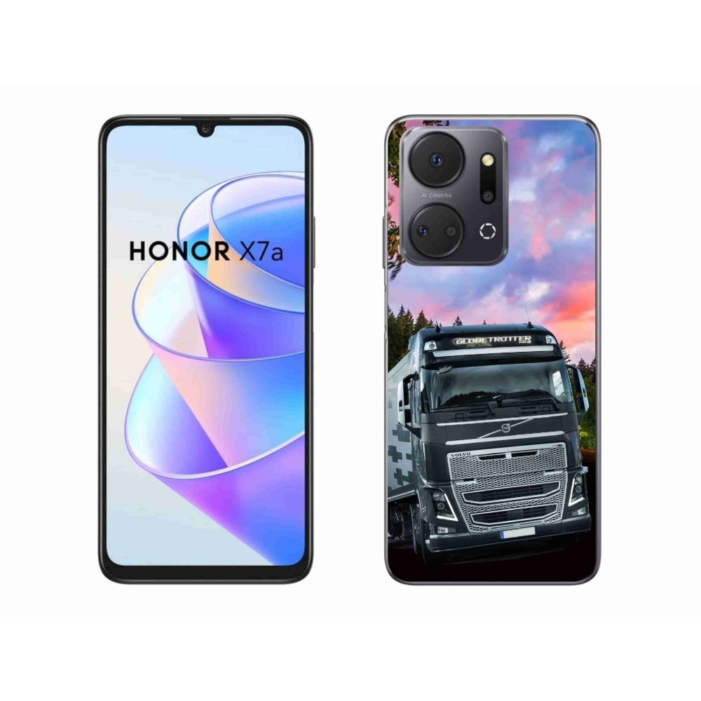 Zselés borítás mmCase a Honor X7a készülékhez - teherautó 2