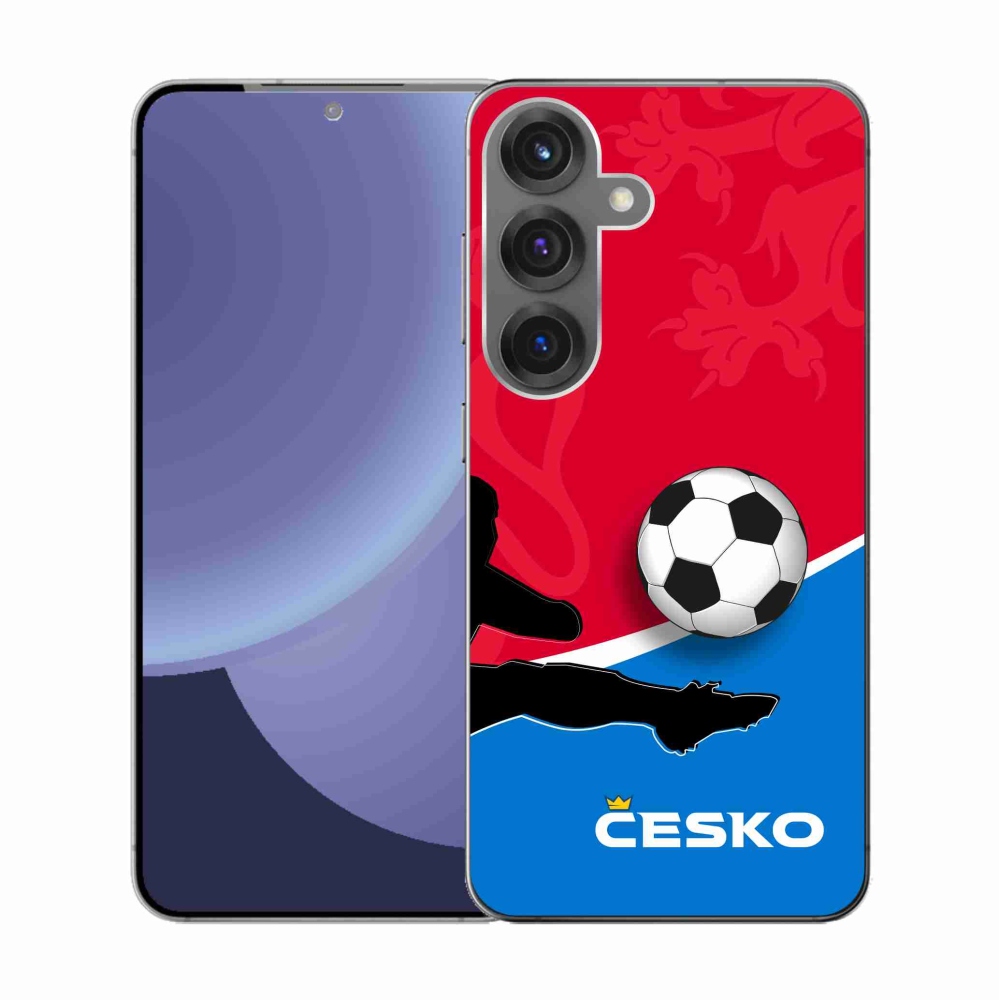 Gél borítás mmCase Samsung Galaxy S25 - futball Csehország 2
