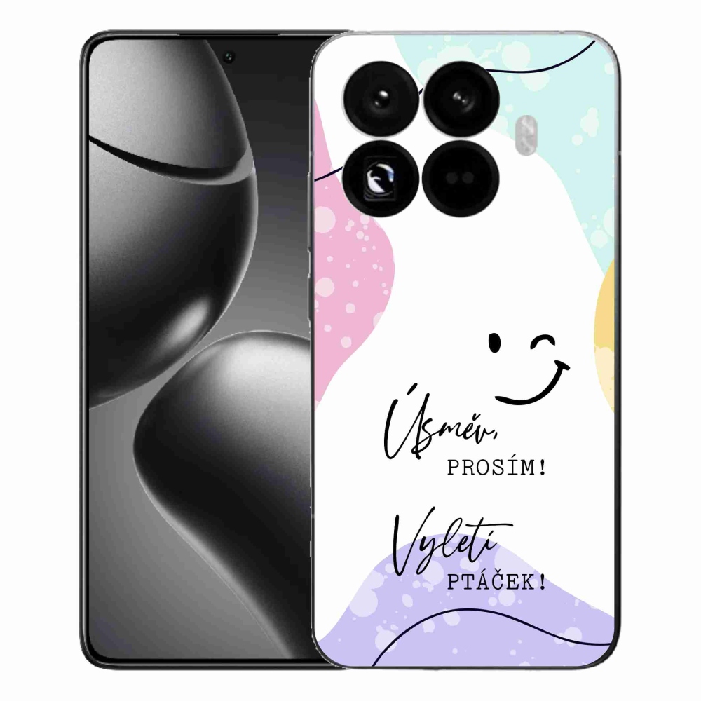 Gél borító mmCase a Xiaomi 15T Pro számára - vicces szöveg 4 fehér háttérrel