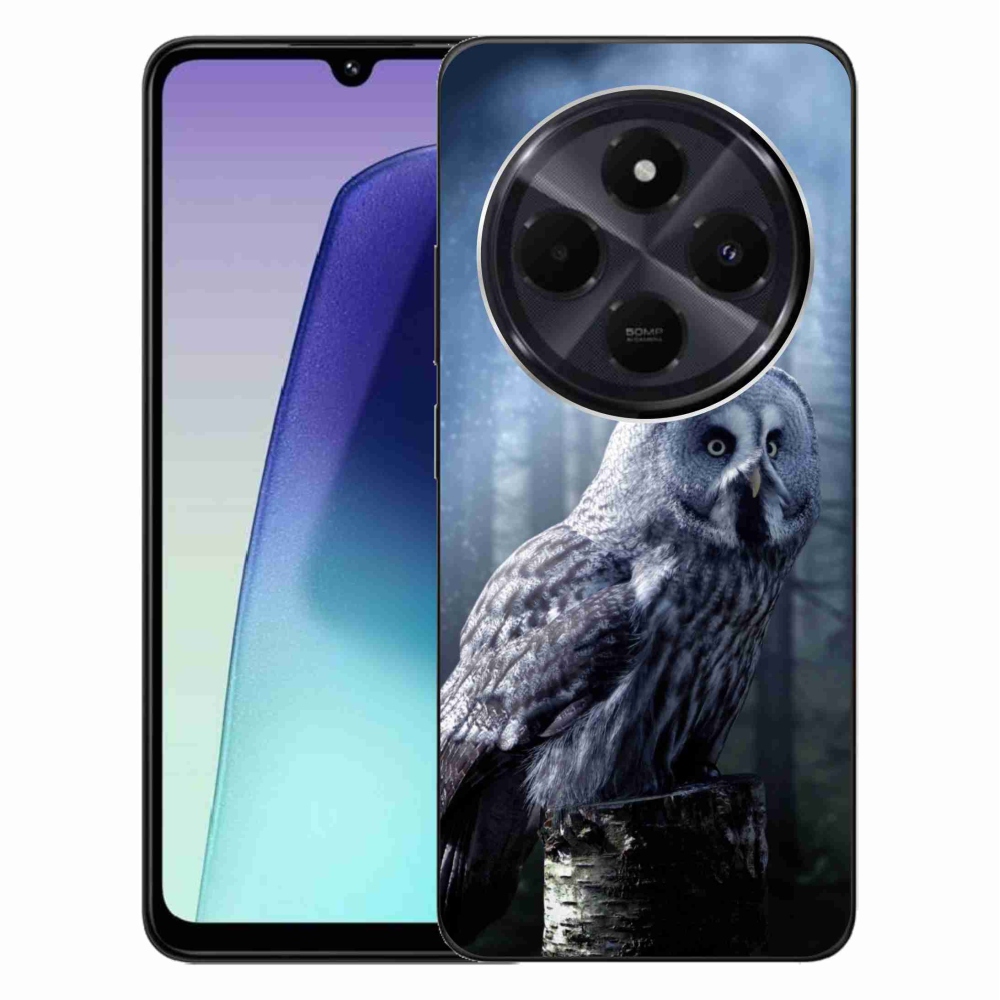 Gél borítás mmCase a Xiaomi Redmi 14C/Poco C75-hez - bagoly