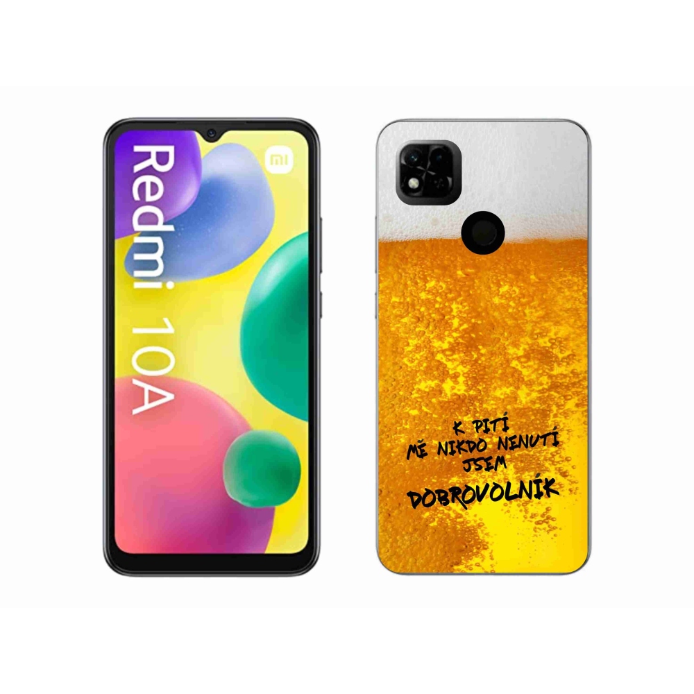 Gél borítás mmCase a Xiaomi Redmi 10A számára - sör motívum 4