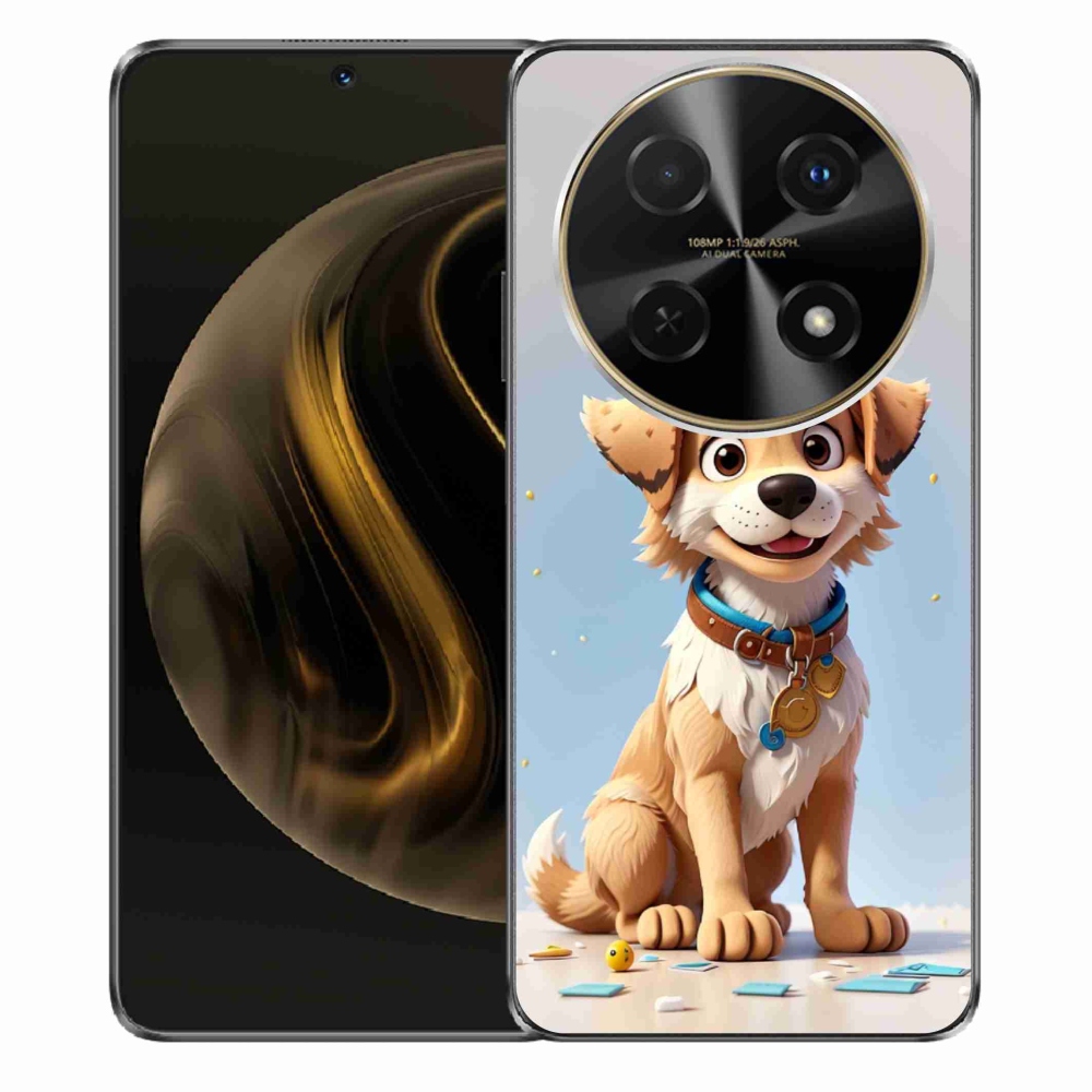 Gél borítás mmCase a Huawei Nova 12i készülékhez - rajzfilm kiskutya