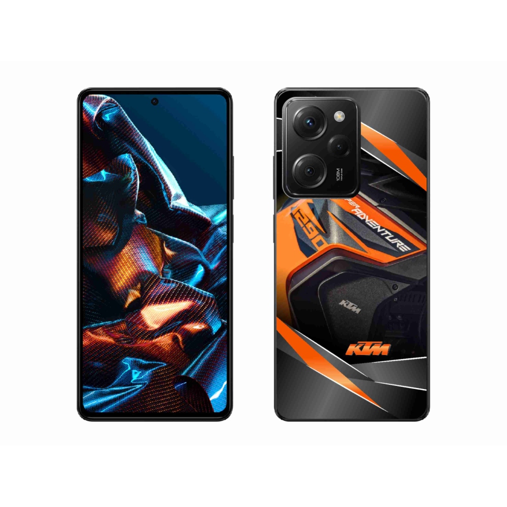 Gél borítás mmCase a Xiaomi Poco X5 Pro 5G számára - motoros ktm