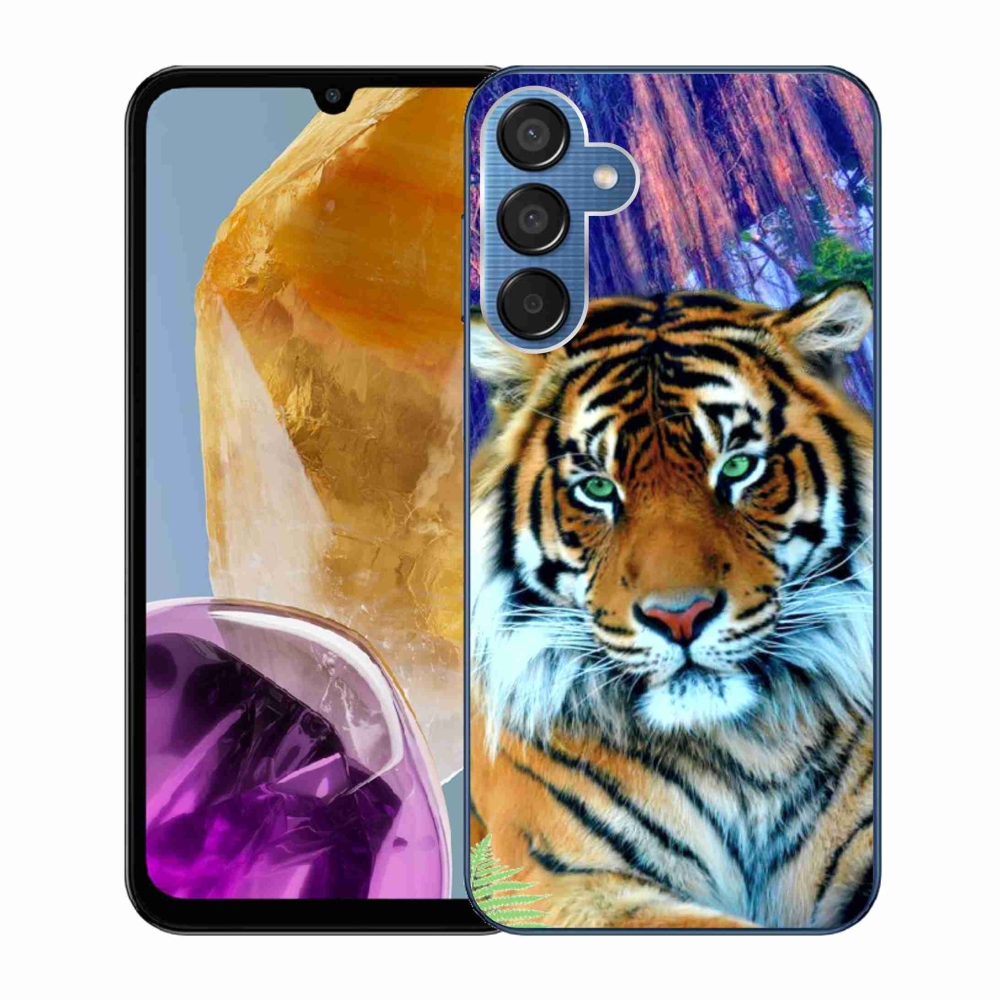 Gél tok mmCase a Samsung Galaxy M15 5G készülékhez - tigris