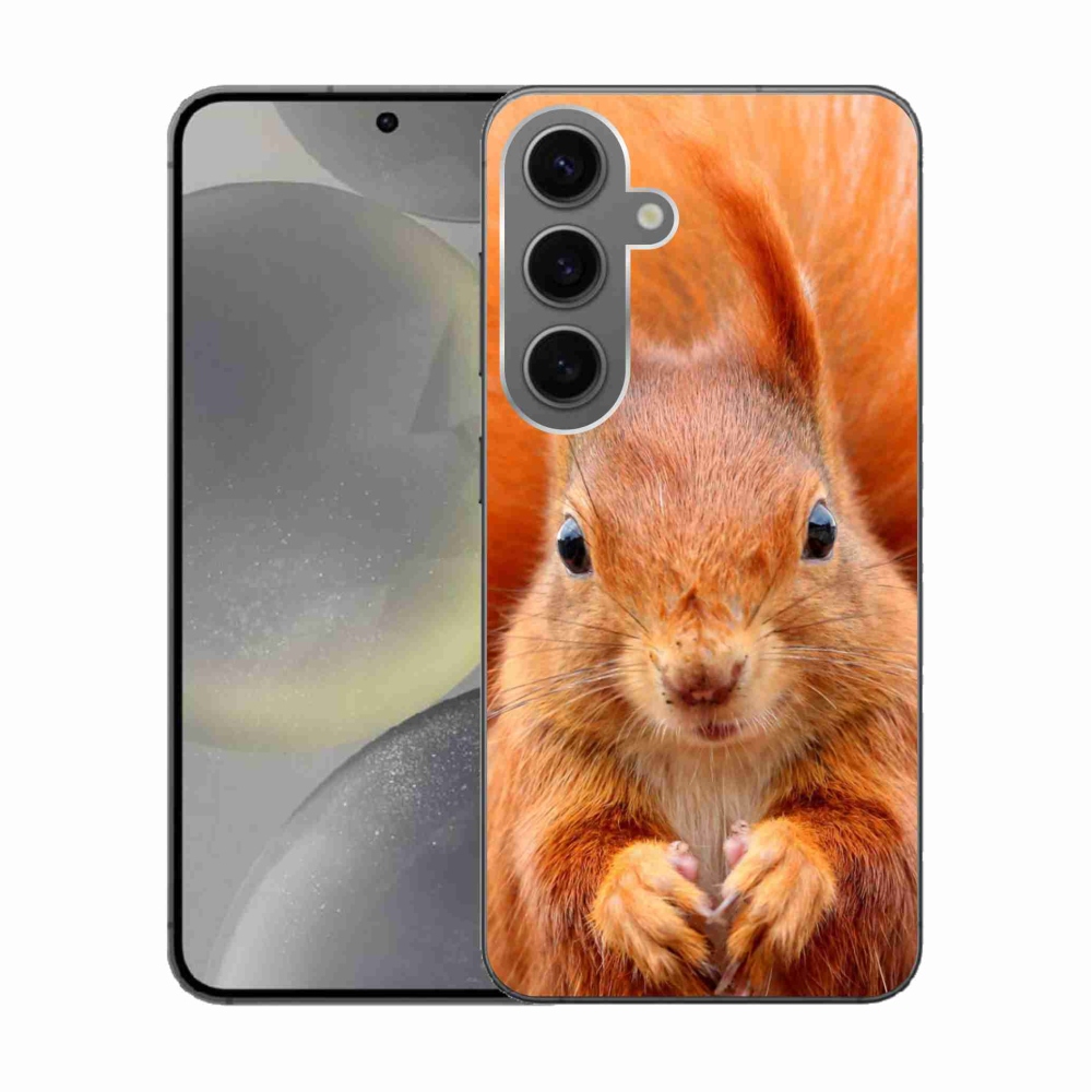 Zselés borítás mmCase Samsung Galaxy S24 készülékhez - mókus