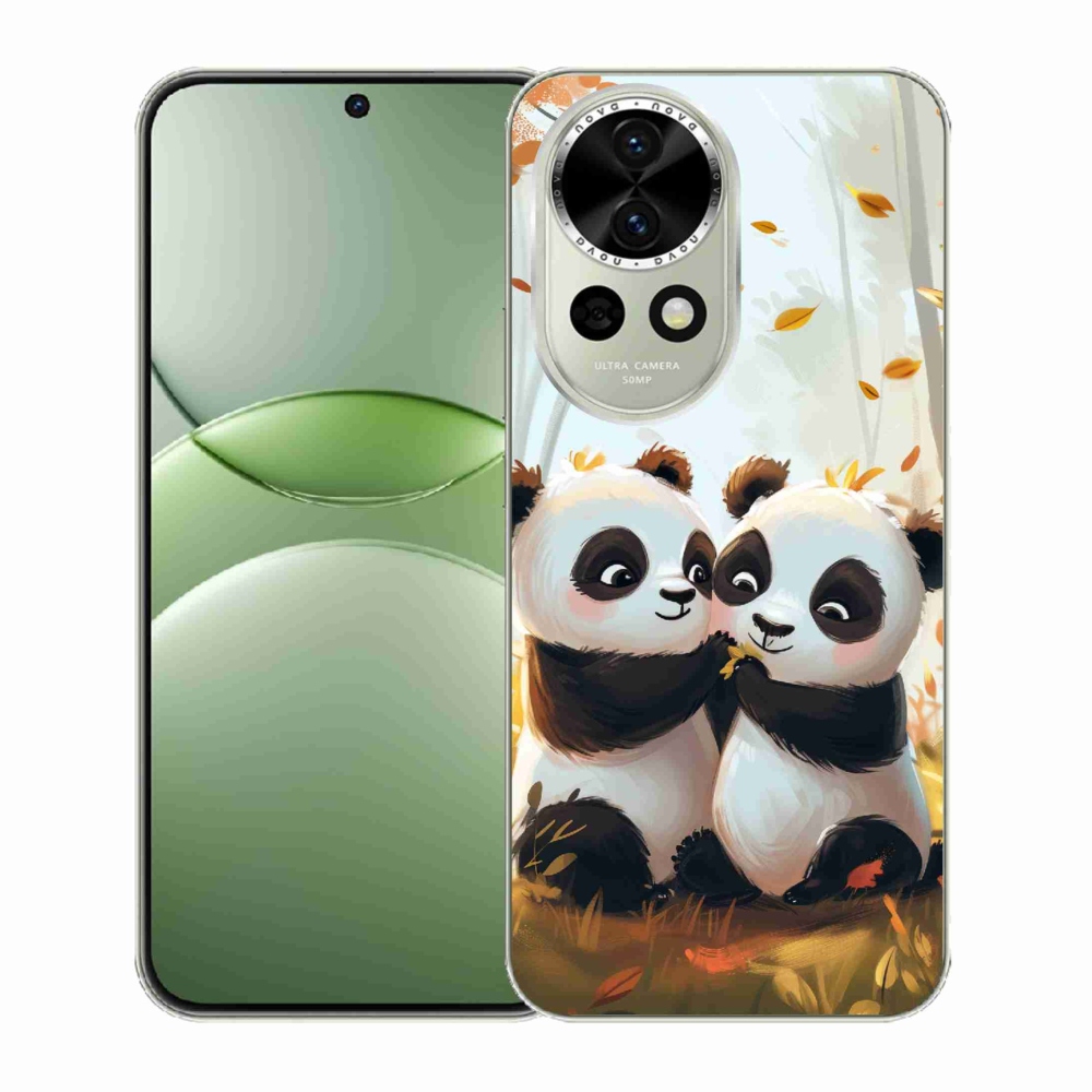 Gél borítás mmCase a Huawei Nova 13 5G-n - pandák