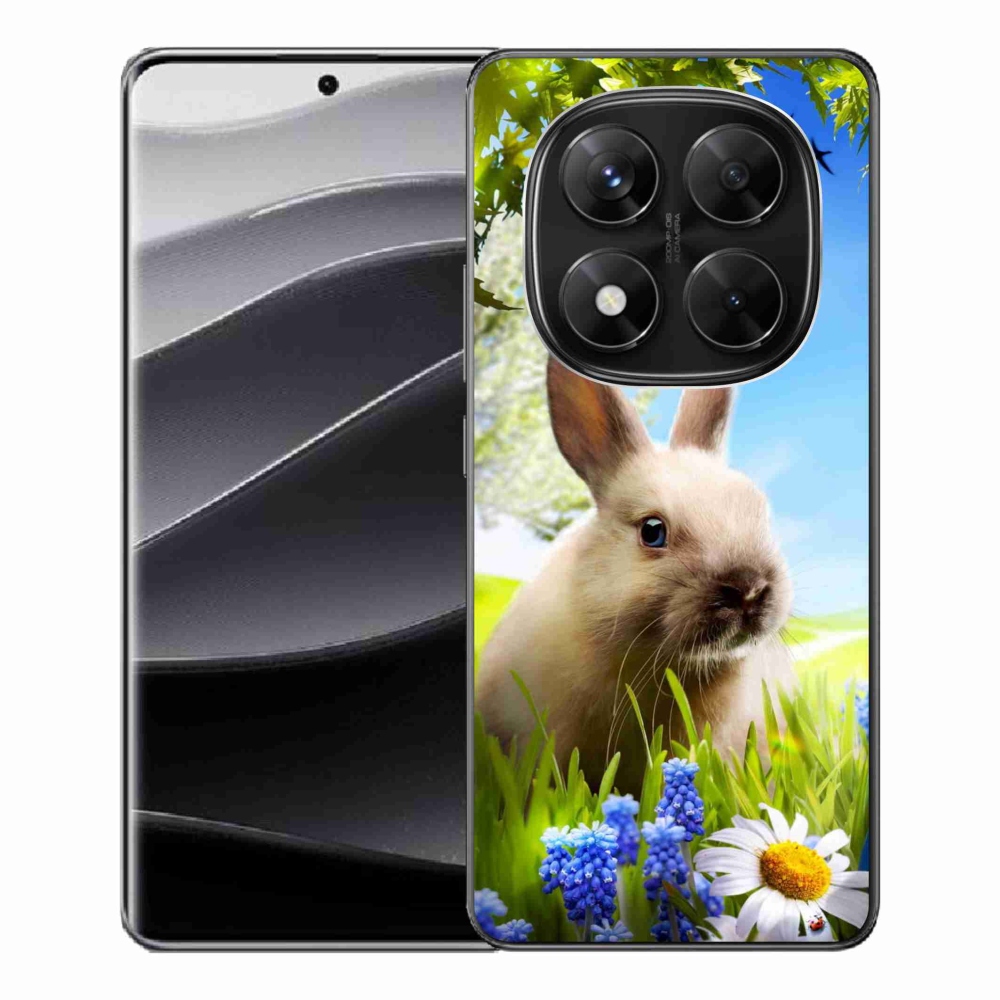 Gél borítás mmCase a Xiaomi Redmi Note 14 Pro 5G/Poco X7 5G számára - nyuszi