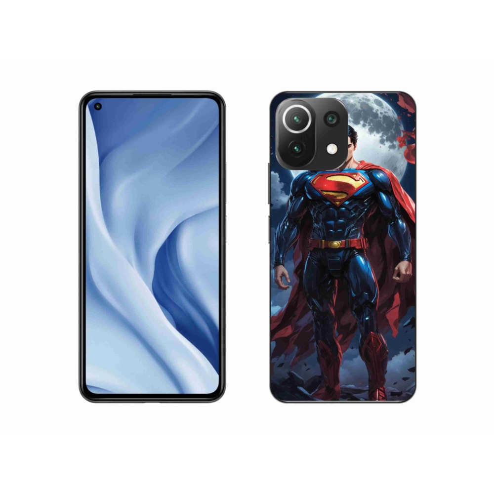 Gél borítás mmCase a Xiaomi Mi 11 Lite 4G/5G-hez - superman