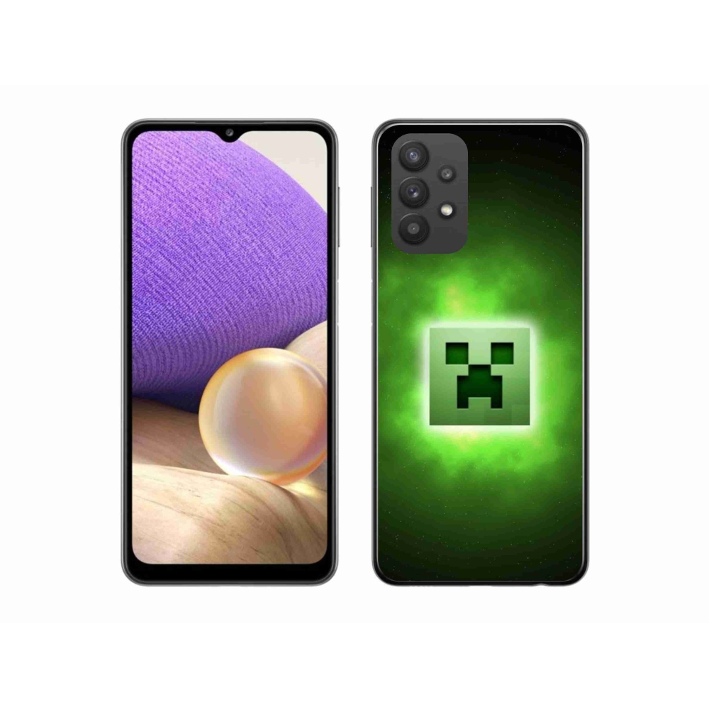 Gél védőhuzat mmCase Samsung Galaxy A32 5G - minecraft