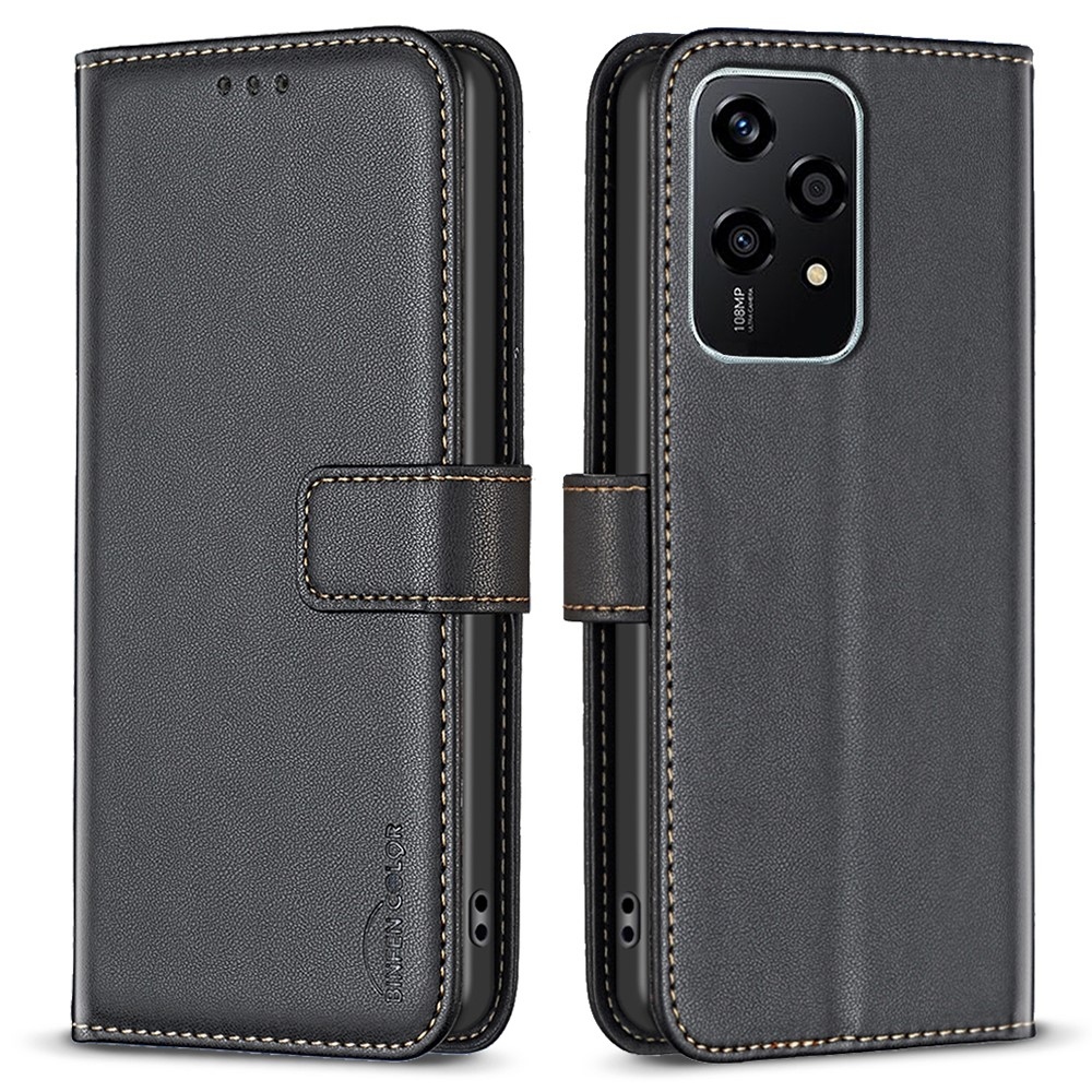 BNF könyvtáska a Honor 200 Lite 5G készülékhez - fekete