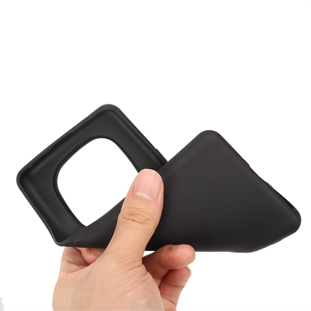 Matt zselés tok Xiaomi Redmi Note 14 Pro 5G/Poco X7 5G - fekete