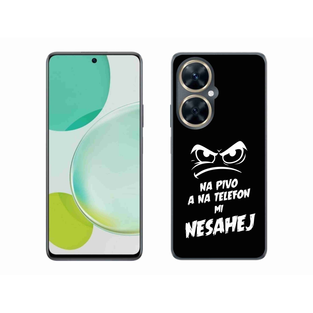 Gél borítás mmCase a Huawei Nova 11i - sör motívum 2 fekete háttérrel