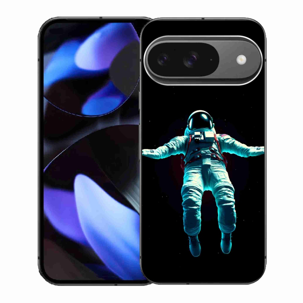 Zselés borítás mmCase a Google Pixel 9/9 Pro számára - űrhajós