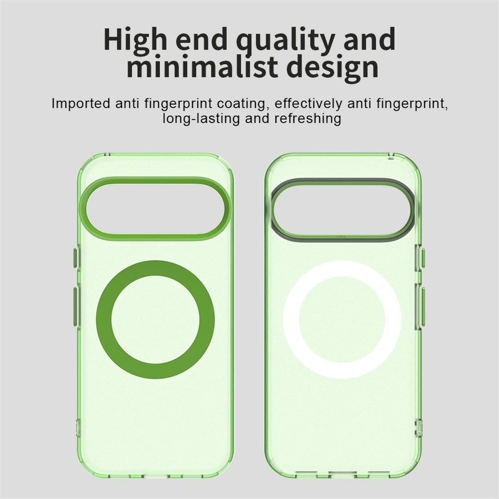 Candy zselés tok MagSafe a Google Pixel 10 Pro XL számára - zöld