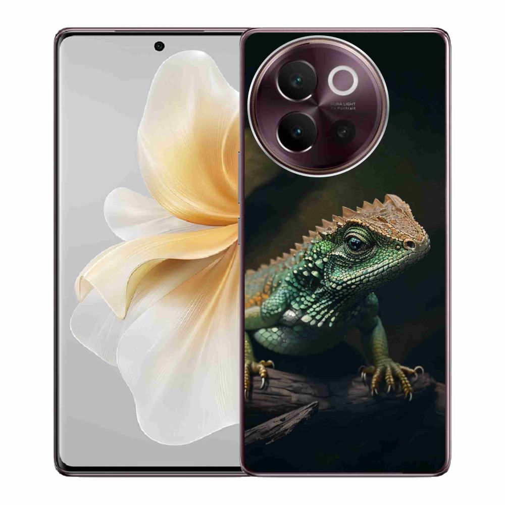 Gél borítás mmCase a Vivo V40 Lite 5G készülékhez - gyík