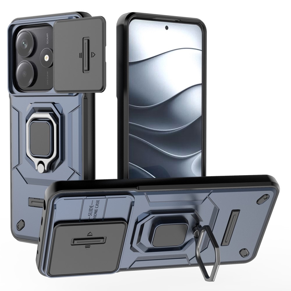 Lencseálló borítás a Xiaomi Redmi Note 14 5G készülékhez - kék