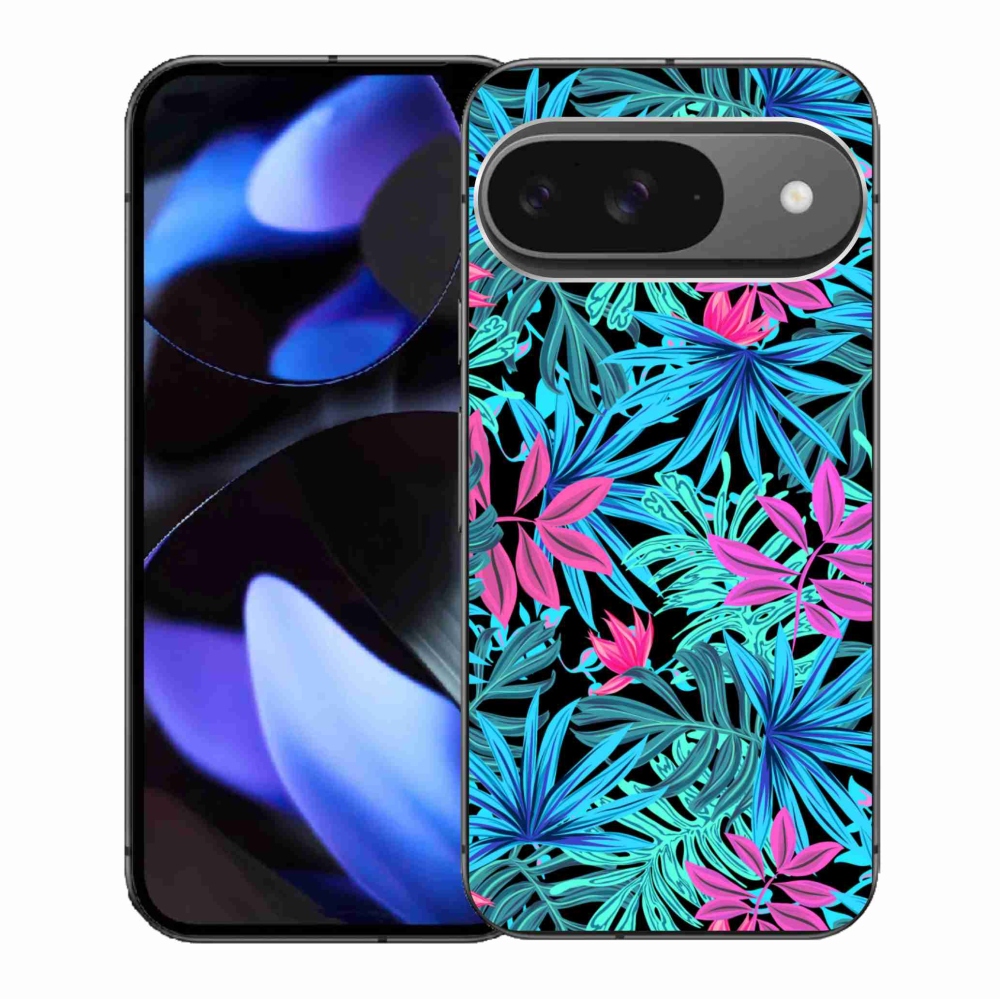 Gél borítás mmCase a Google Pixel 9/9 Pro számára - virágok 3