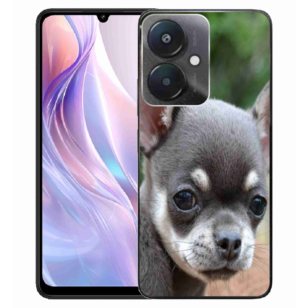 Gél tok mmCase a Xiaomi Redmi 13C 5G számára - chihuahua