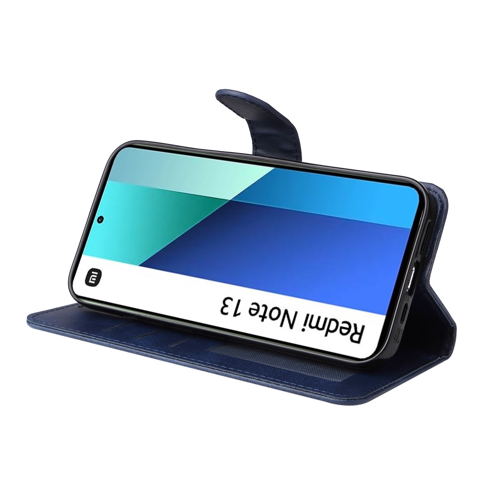Tárcás könyv tok Xiaomi Redmi Note 13-hoz - kék