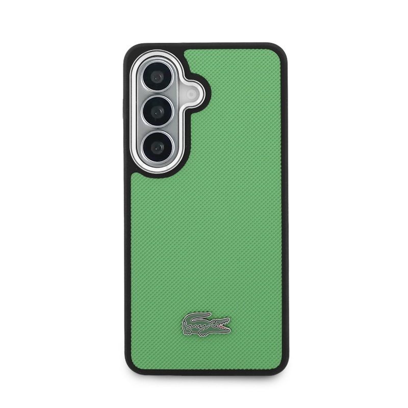 Lacoste Petit Pique fém logós mágneses hátlap Samsung Galaxy S26+ Estragon zöld