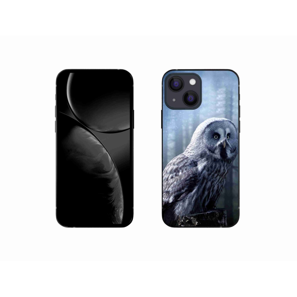 Zselés borítás mmCase iPhone 13 mini 5.4 - bagoly