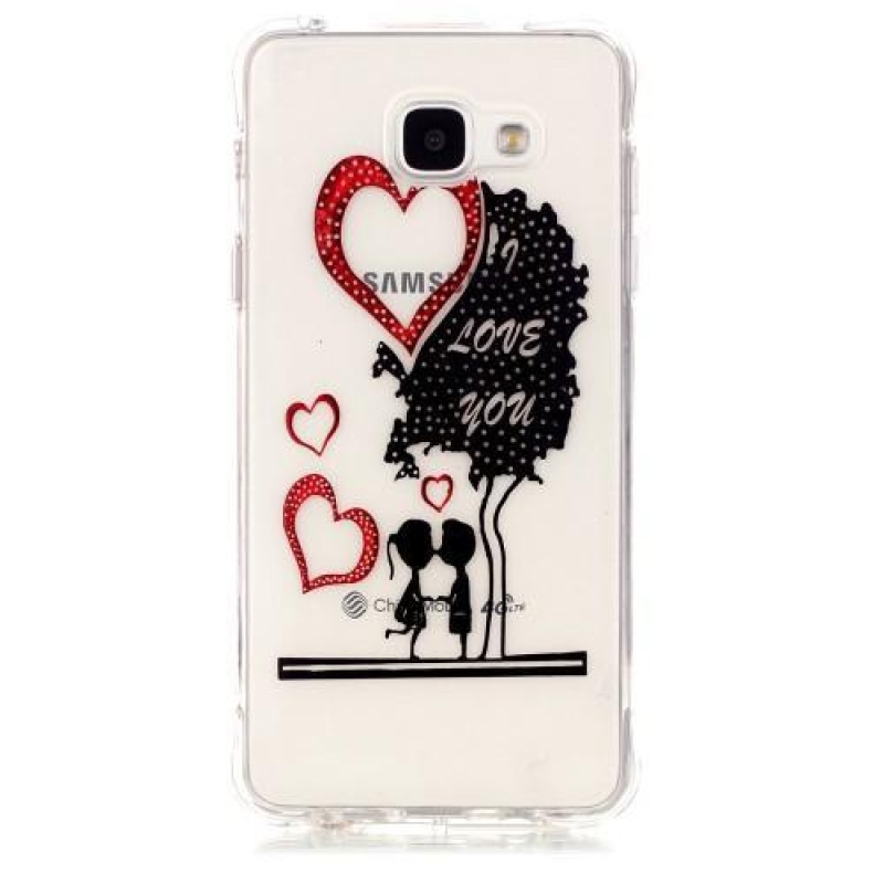 Laque zselés tok mobil Samsung Galaxy A3 (2016) - I love you