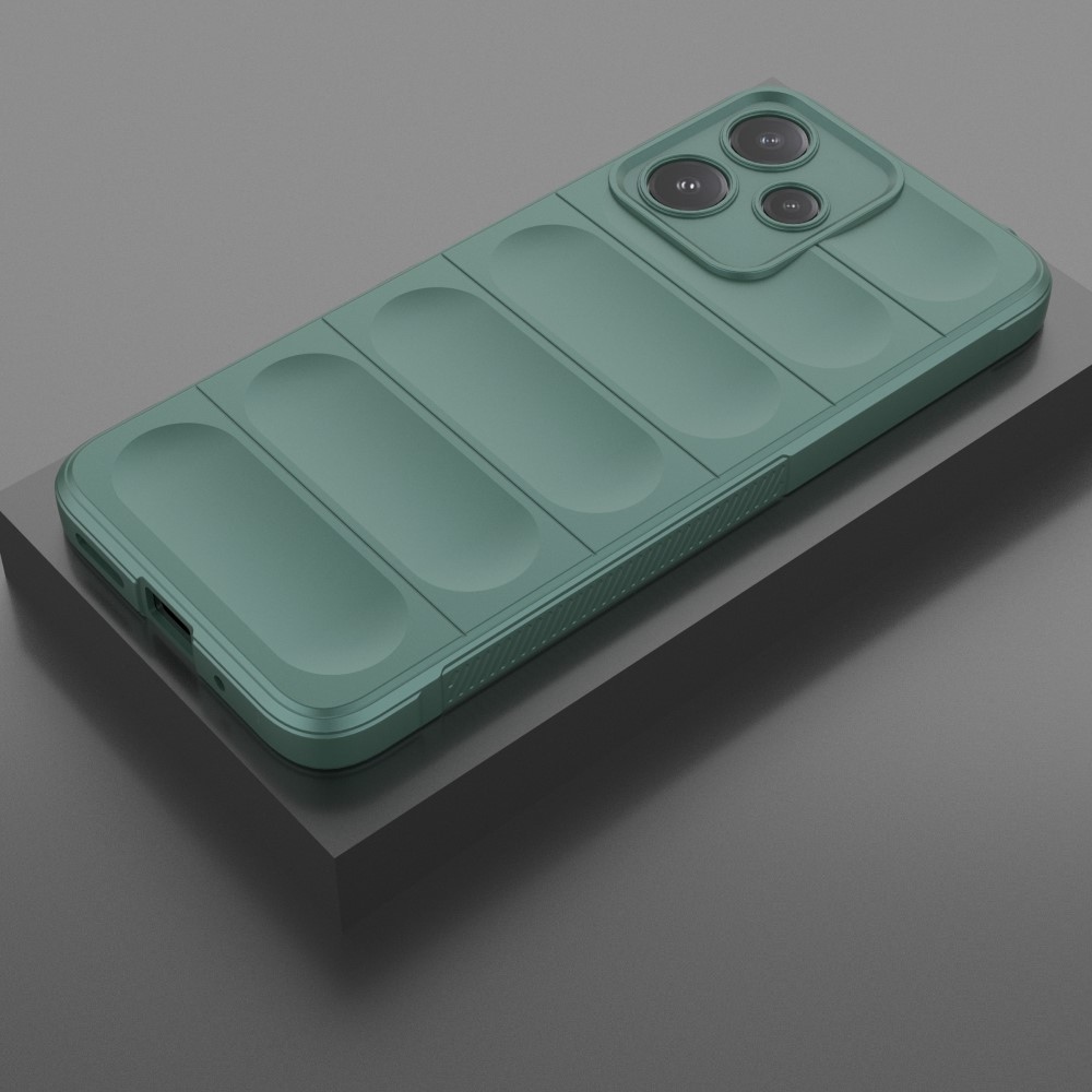 Rugg tartós zselés tok Xiaomi Redmi 12 5G - zöld