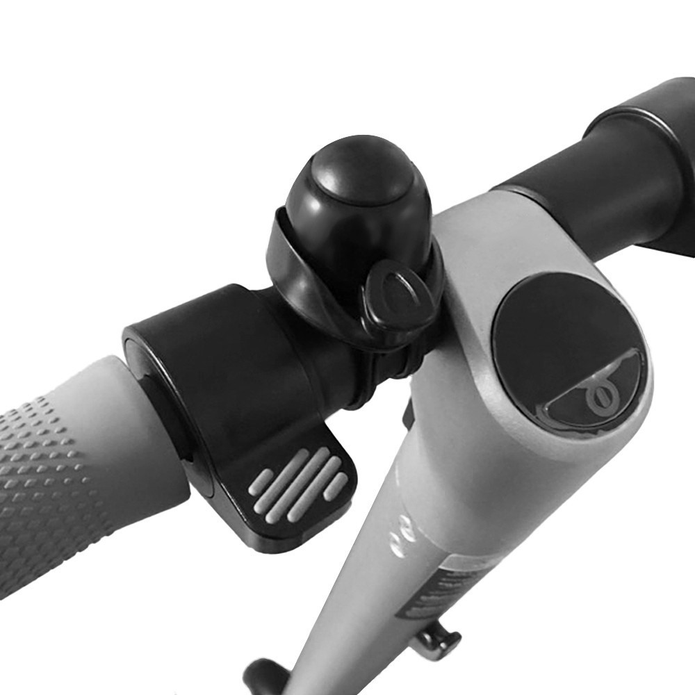 Biztonsági csengő elektromos rollerekhez – fekete