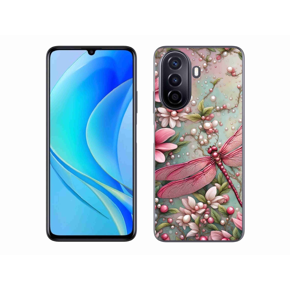 Gél borítás mmCase a Huawei Nova Y70 készülékhez - szitakötő