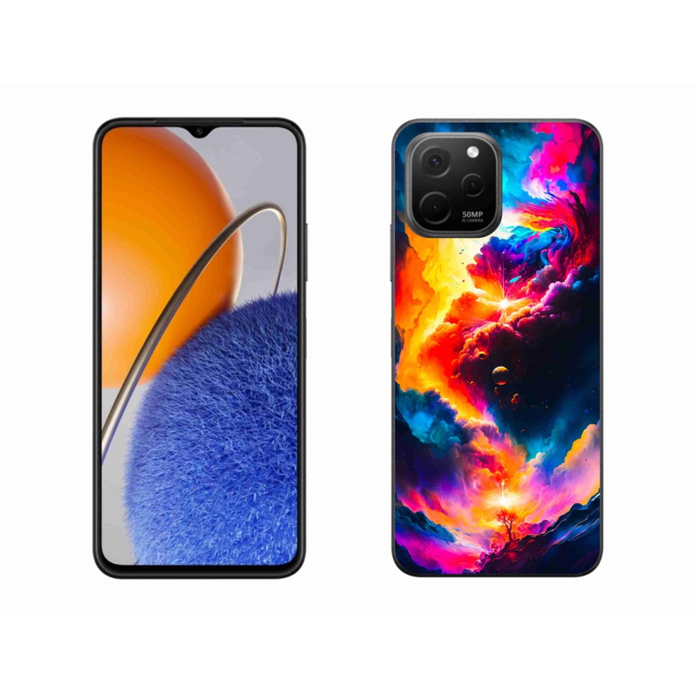 Gél borítás mmCase a Huawei Nova Y61 készülékhez - absztrakt motívum