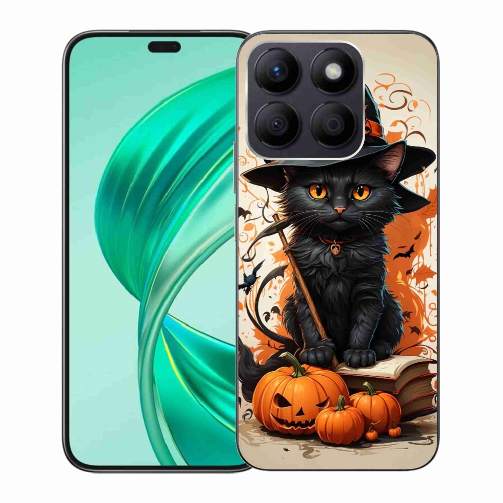 Zselés borítás mmCase a Honor X8b készülékhez - cat wizard