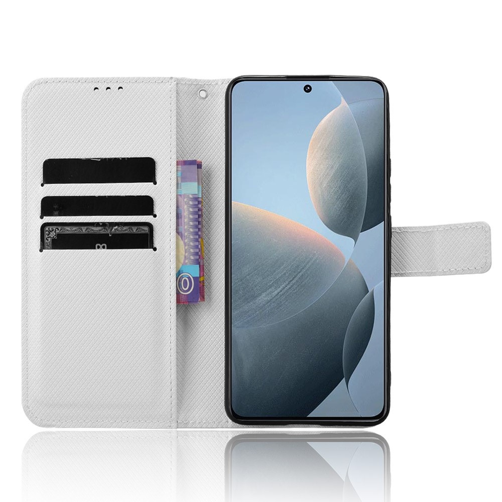 Csuklótáska a Xiaomi Poco X6 Pro 5G készülékhez - fehér