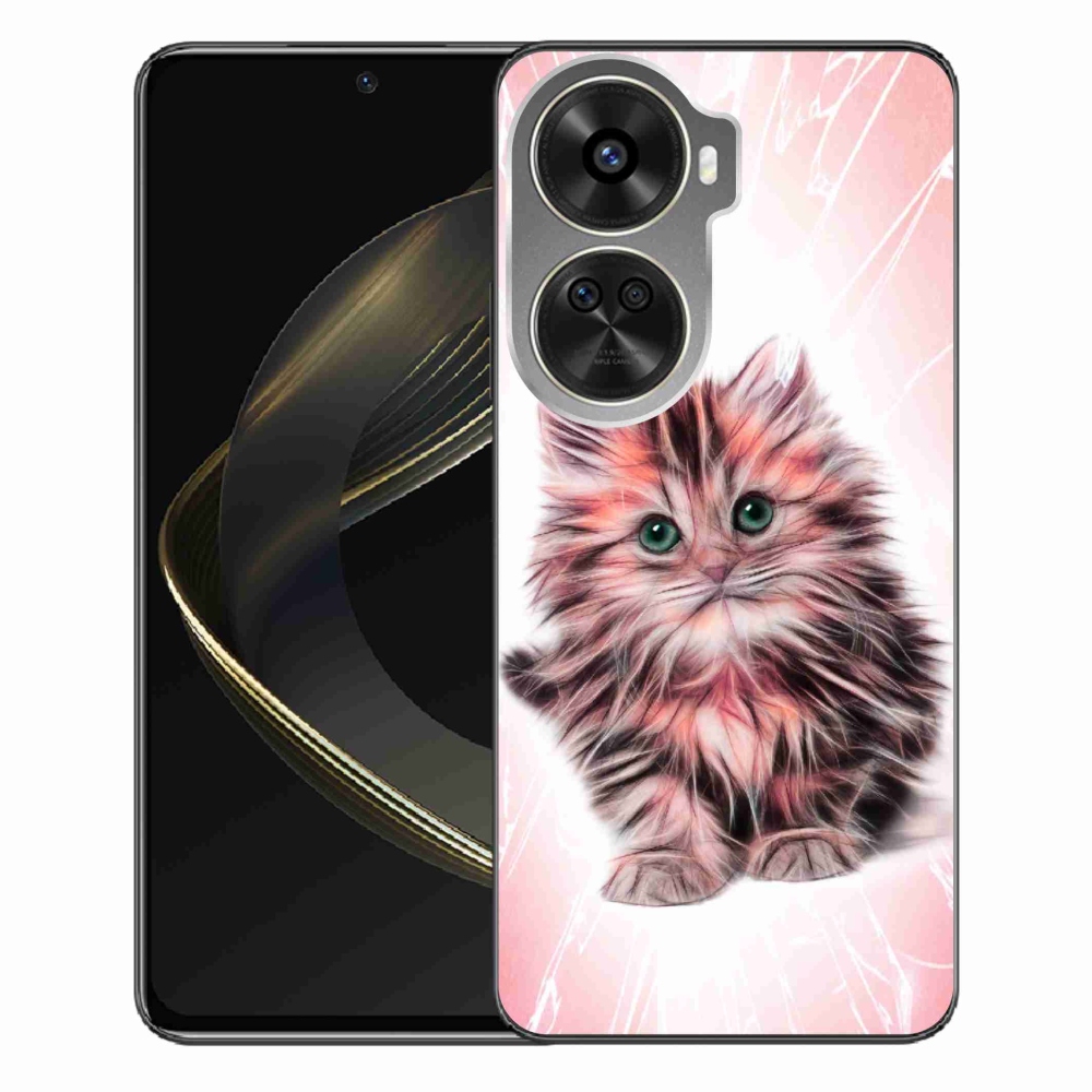 Gél borítás mmCase a Huawei Nova 12 SE-hez - aranyos cica