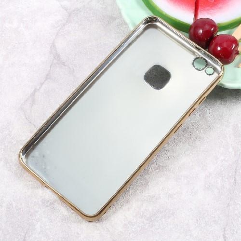 Leathy zselés tok PU bőr hátlappal Huawei P10 Lite készülékhez - fekete