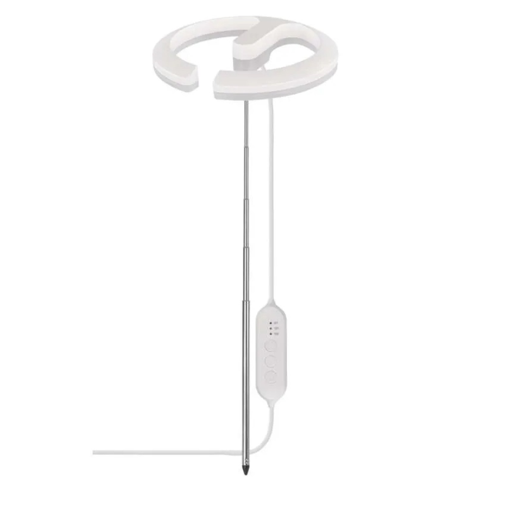 LED GROW növénytermesztő lámpa 8 W, időzítővel, szabályozható fényerővel - fehér