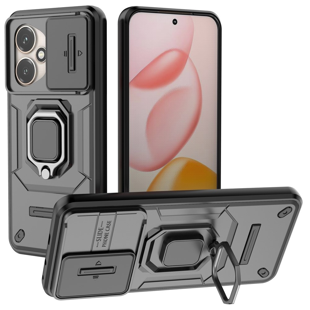 Objektív ellenálló borítás Honor 400-hoz - fekete