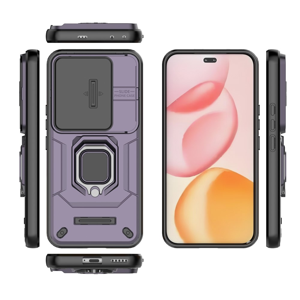 Objektív ellenálló borítás Honor 400 Pro-hoz - lila