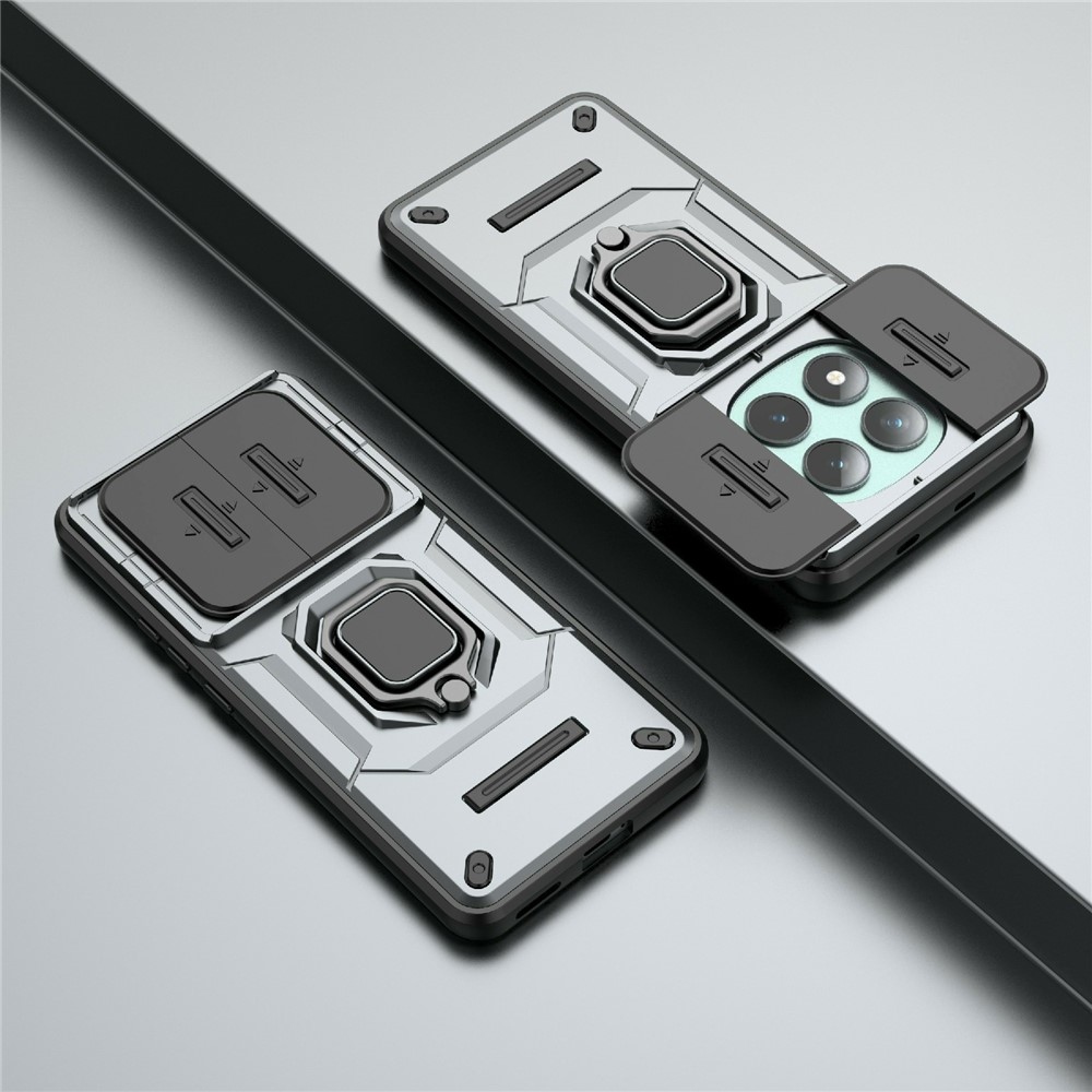 Lencseálló borítás Xiaomi Poco M8 5G/Redmi Note 15 5G - szürke