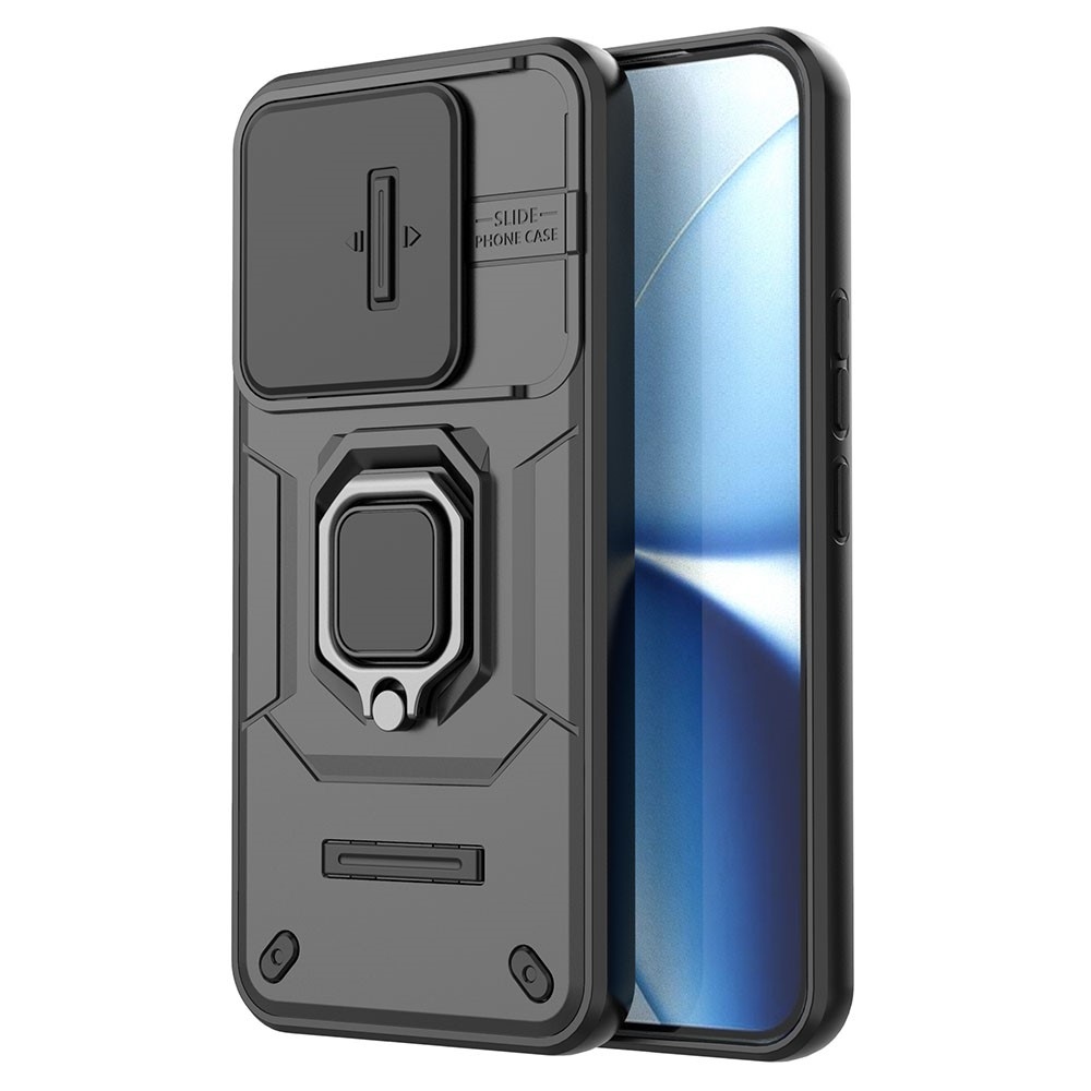 Lencseálló borítás a Xiaomi Poco X8 Pro Max 5G készülékhez - fekete