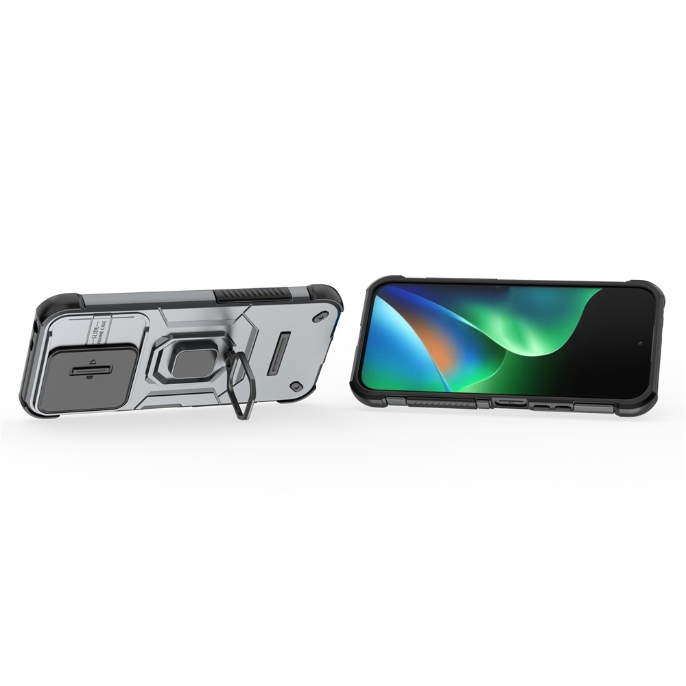Lens ütésálló tok a Xiaomi Redmi 17 4G/5G-hez – fekete