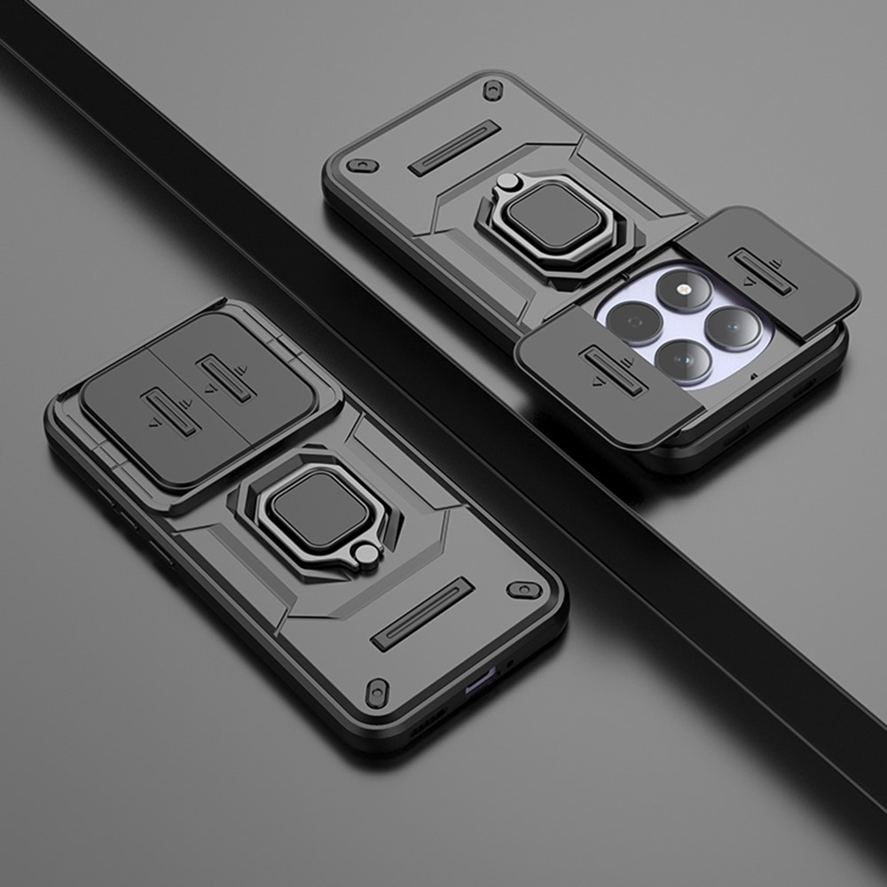 Lencseálló borítás a Xiaomi Redmi Note 15 Pro 5G készülékhez - fekete