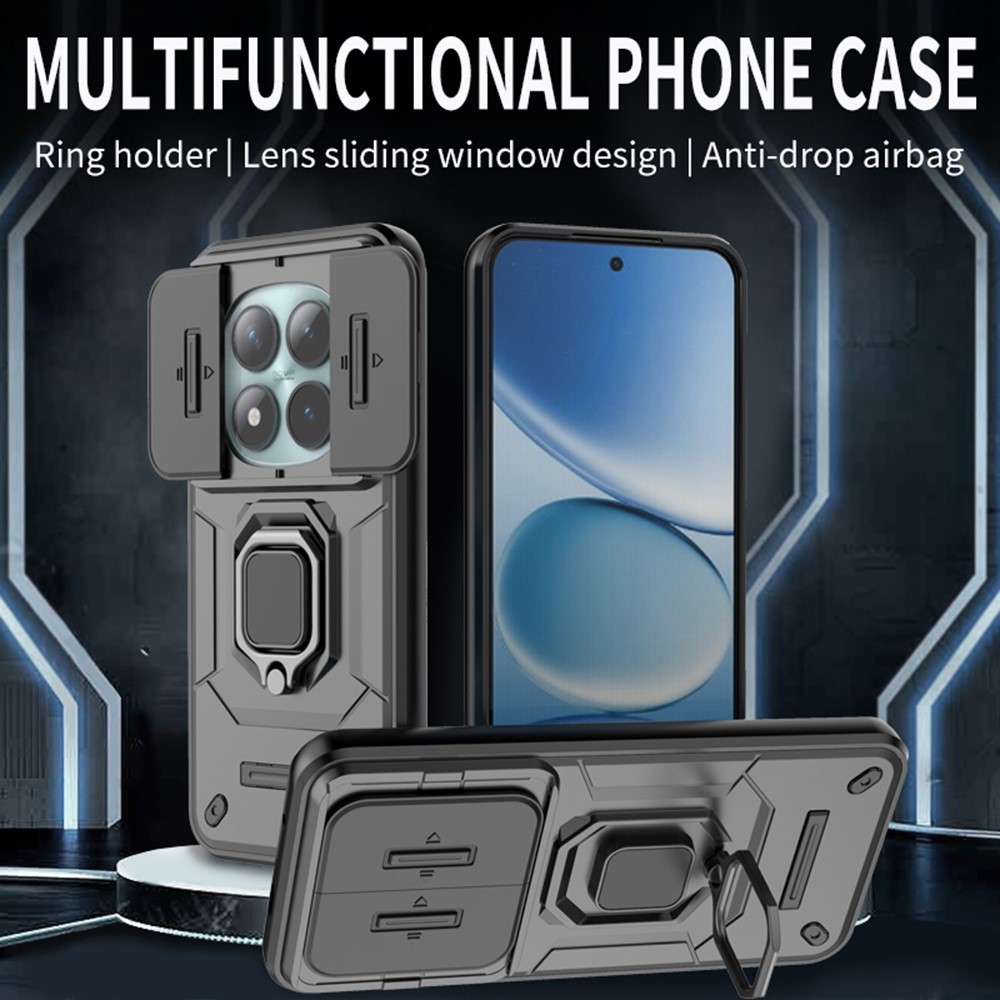 Lencseálló borítás Xiaomi Redmi Note 15 Pro+ 5G/Xiaomi Poco M8 Pro 5G - fekete