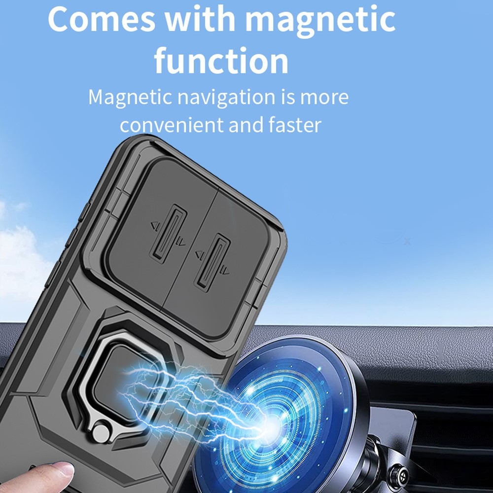 Lencseálló borítás a Xiaomi Redmi Note 15 Pro 5G készülékhez - fekete