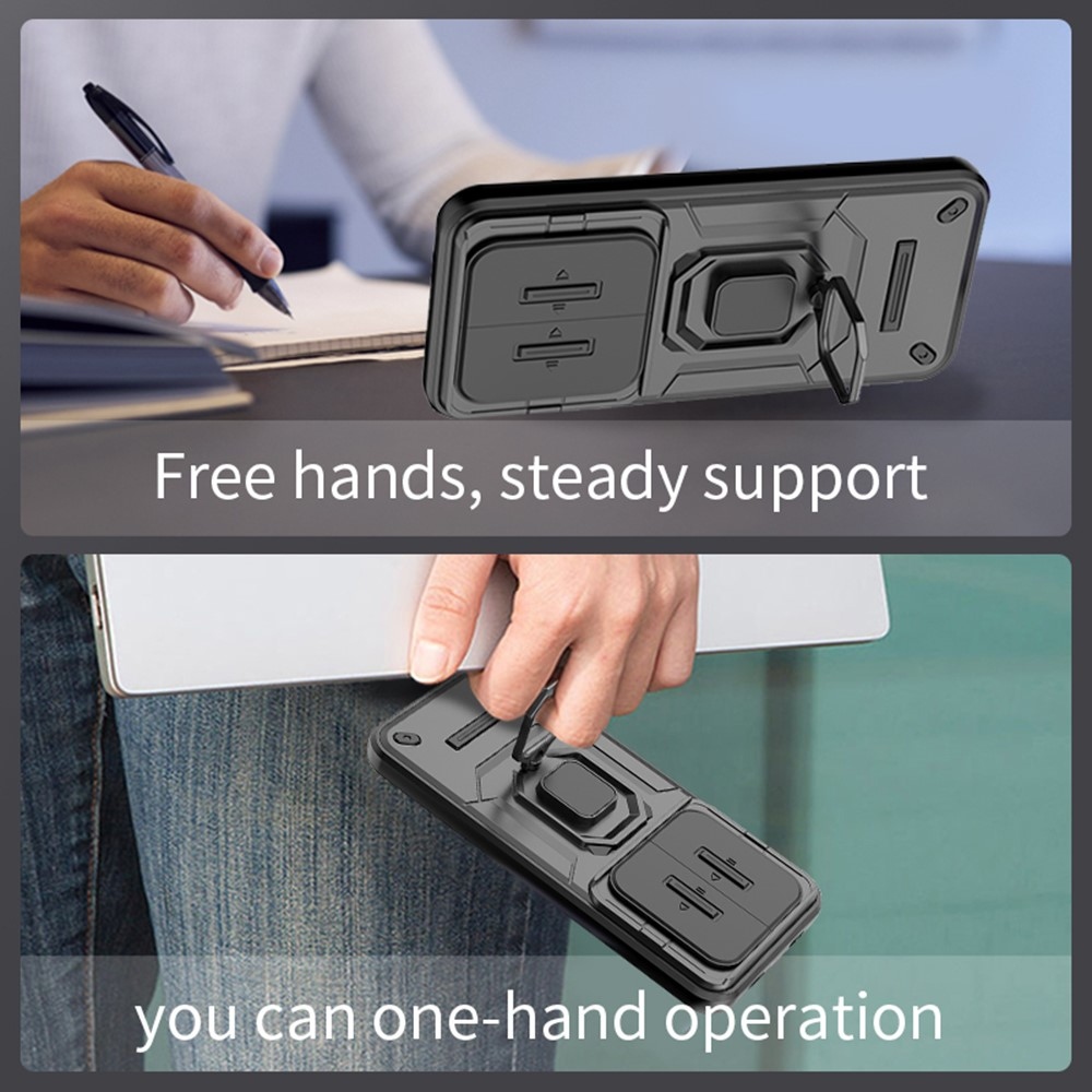 Lencseálló borítás a Xiaomi Redmi Note 15 Pro 5G készülékhez - fekete