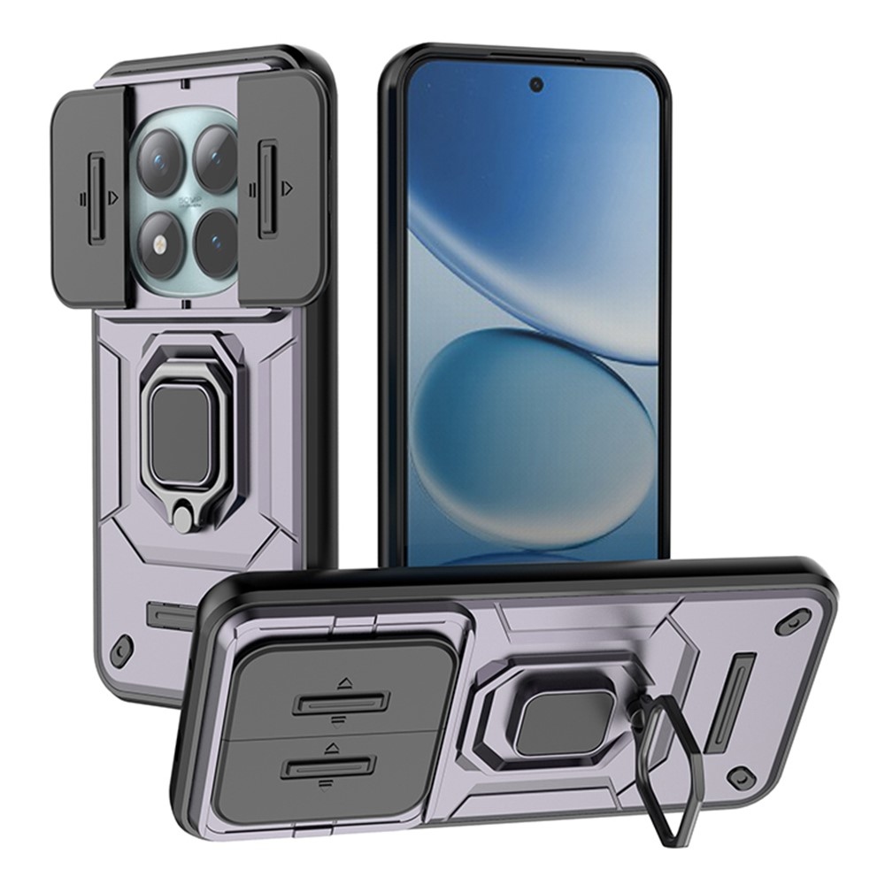 Lencseálló borítás a Xiaomi Redmi Note 15 Pro+ 5G/Xiaomi Poco M8 Pro 5G készülékhez - lila