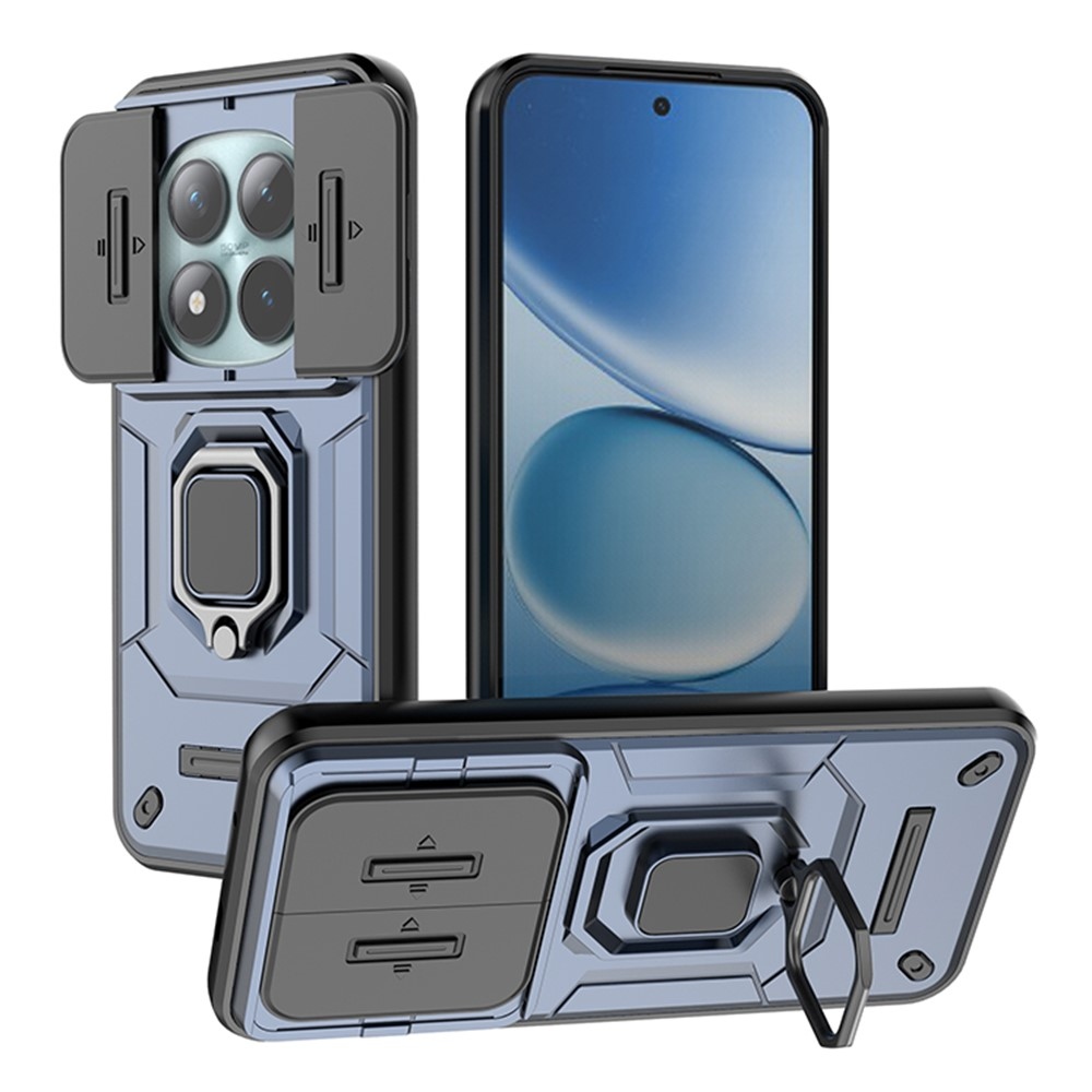 Lencseálló borítás a Xiaomi Redmi Note 15 Pro+ 5G/Xiaomi Poco M8 Pro 5G készülékhez - kék